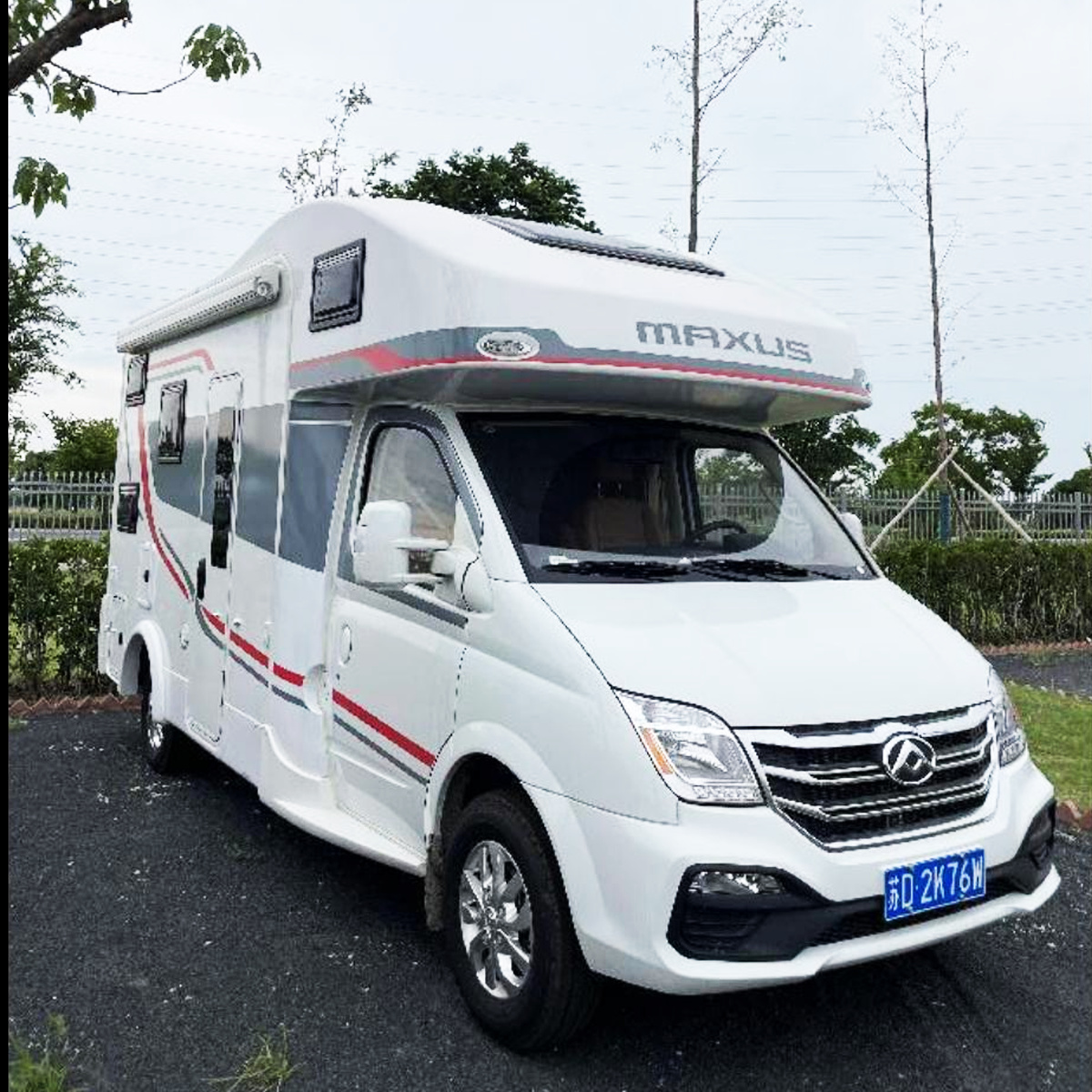 Luxury RV with professional driver