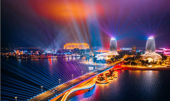Ocean Flower Island & Night View
