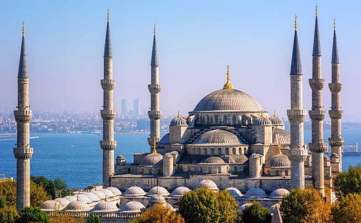 Visit the Blue Mosque, Hagia Sophia and Grand Bazaar, and experience the city where Europe meets Asia.